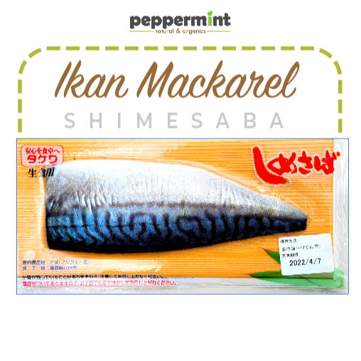 

Takewa Shimesaba Fish (120 gr) / Frozen Ikan Mackarel