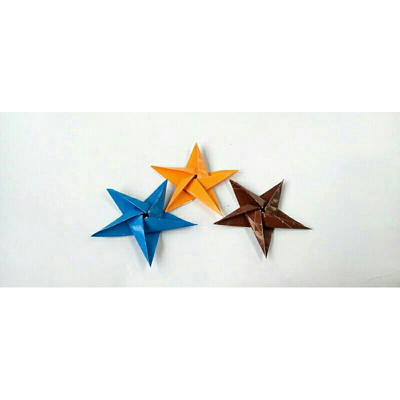 origami bintang / origami bintang untuk edukasi
