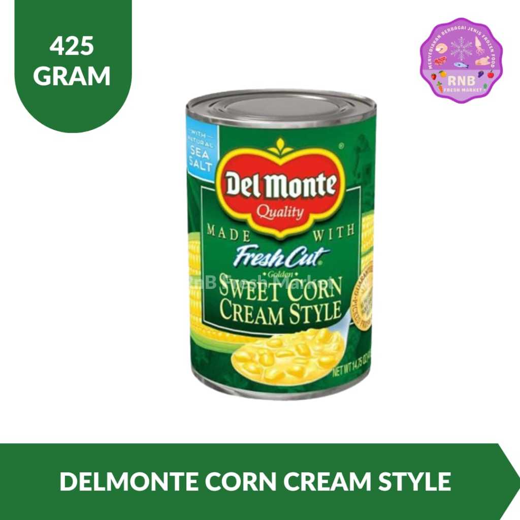 

Delmonte Sweet Corn Cream Style Netto 425 Gram