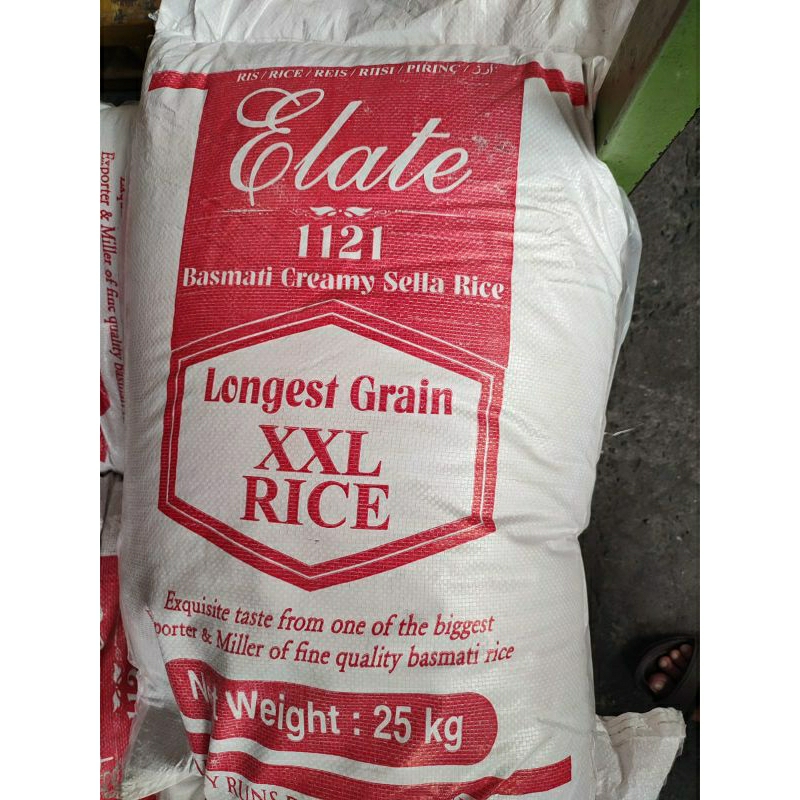 

beras basmati elate 1121 creamy sella 1kg