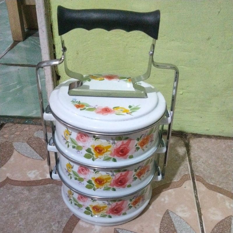Rantang Ideal, Rantang Enamel, Rantang Royal, Rantang Jadul, rantang susun 3