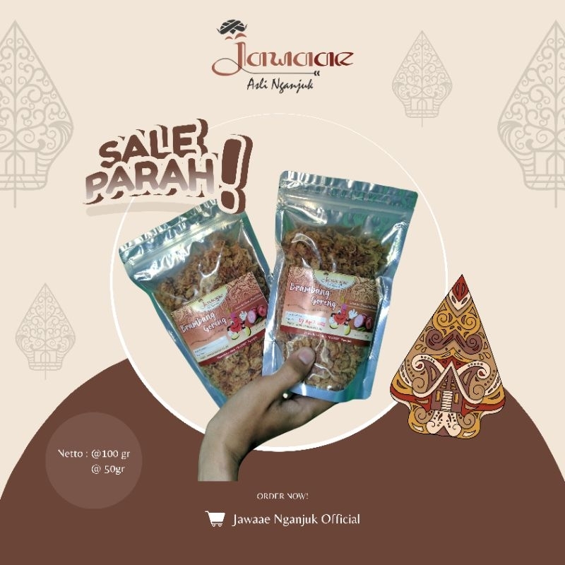 

Brambang Goreng Asli Nganjuk MURAH MERIAH