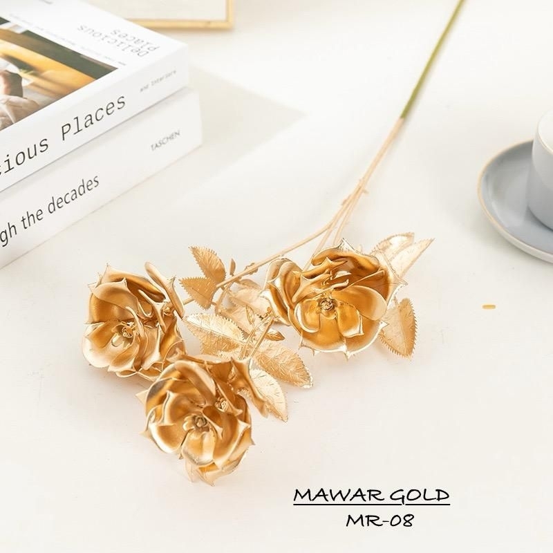 artificial gold / daum emas/ ARTIFIAL FLOWER GOLD