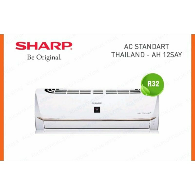 AC sharp 1 1/2 pk standar  AH 12SAY