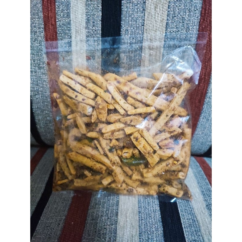 

Cemilan basreng pedas daun jeruk 250gr