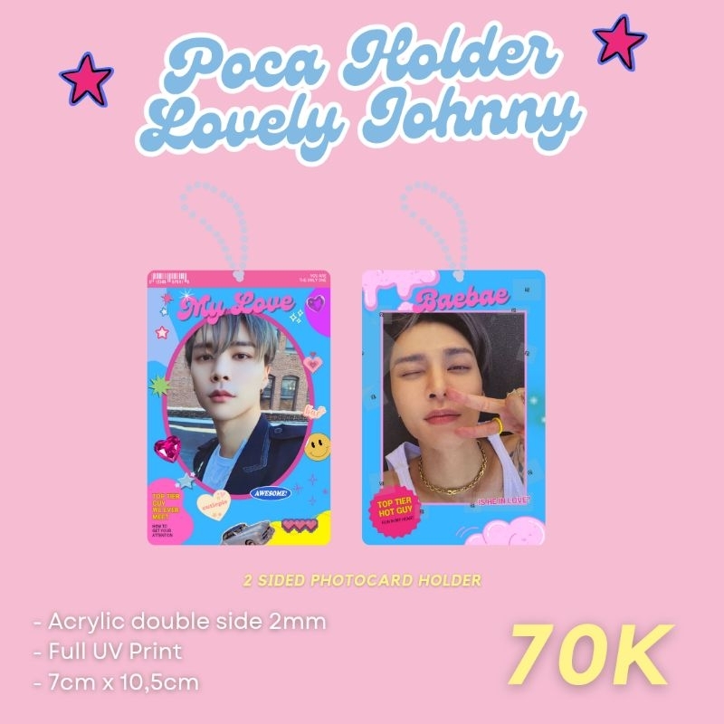 ACRYLIC PHOTOCARD HOLDER JOHNNY NCT127