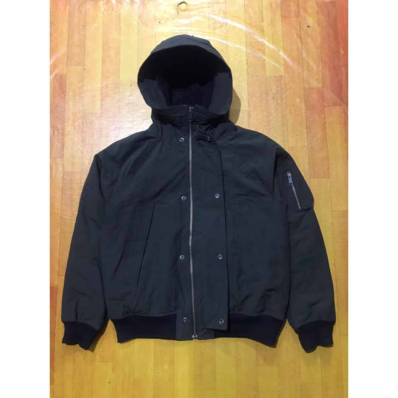down bomber jacket gap