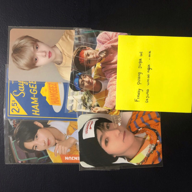 renjun tc ccomaz green renbun bunny sticker mfal noren