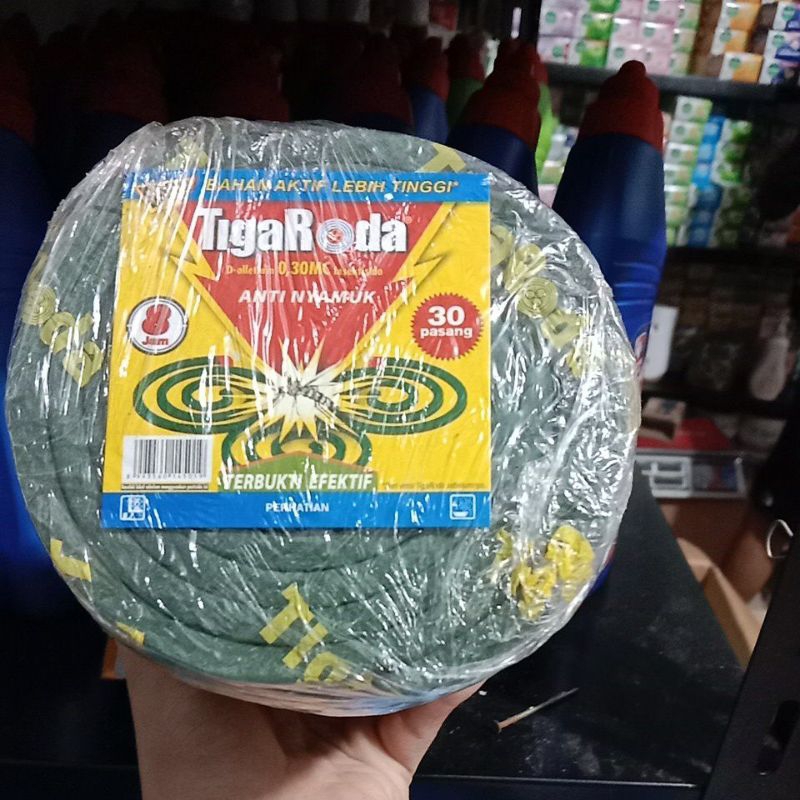 Tiga Roda anti nyamuk//obat nyamuk isi 30 pasang