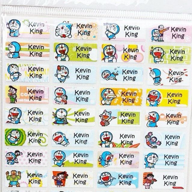 

DORAEMON - STIKER NAMA ANAK