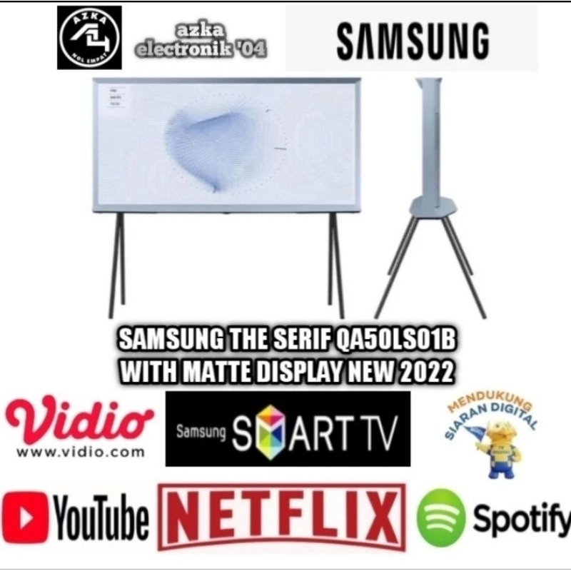 SAMSUNG THE SERIF QA50LS01B 50 INCH SMART TV TIZEN