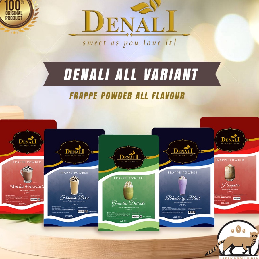 

Penjualan TerbaikCOD Denali Powder All Variant Red Velvet Matcha Cocoa Signature Taro Dark Cocoa Avocado