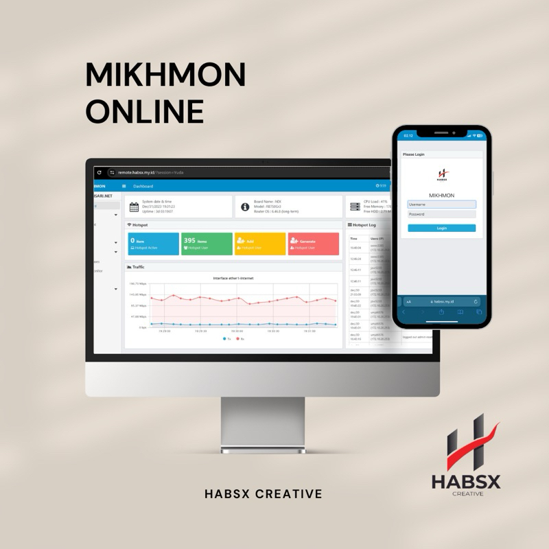 MIKHMON ONLINE 1 BULAN BERGARANSI