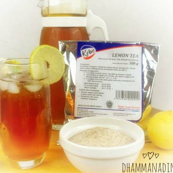 

77 Lemon Tea Kobe 12 kg lemon tea powder 5 gr bubuk teh lemon minuman serbuk lemon tea