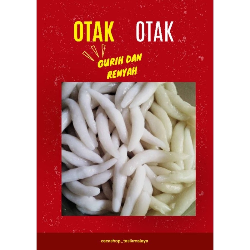 

OTAK OTAK TANPA IKAN MENTAH 1KG