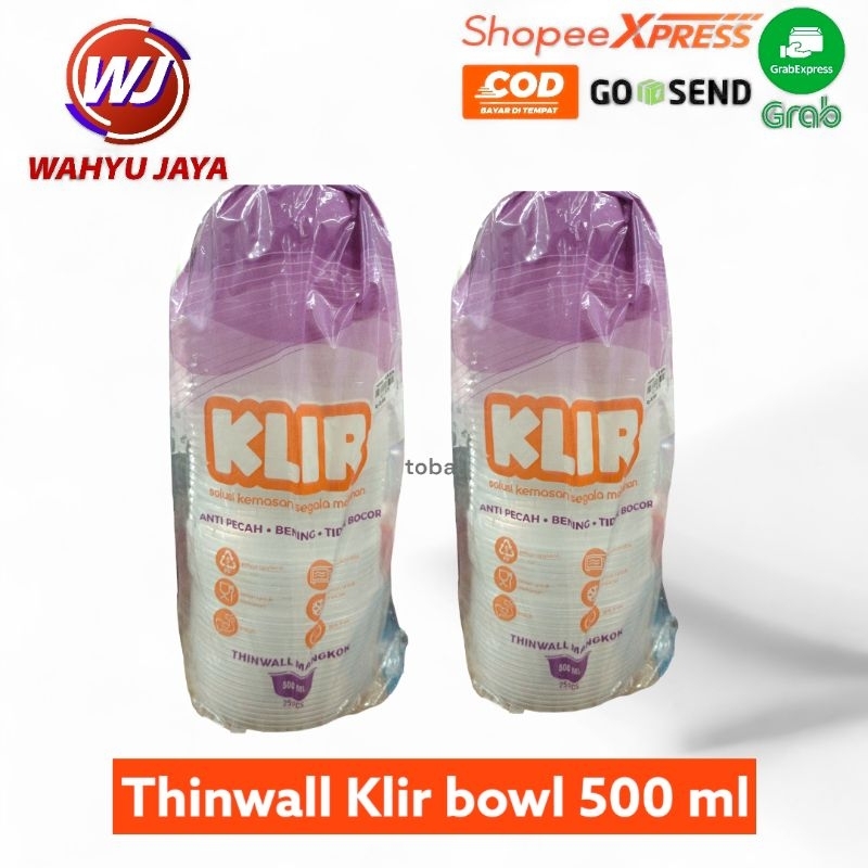 thinwall Klir bowl 500 ml