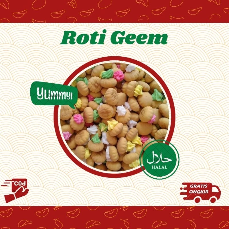 

roti gem/roti topping kembang gula 200gr
