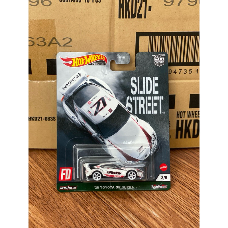 hotwheels supra gr slide street