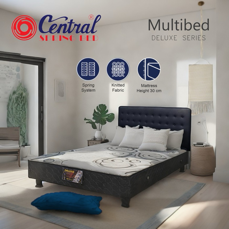 Central Multibed Deluxe Springbed murah ( Kasur Matras ranjang tempat tidur )Makassar Mks