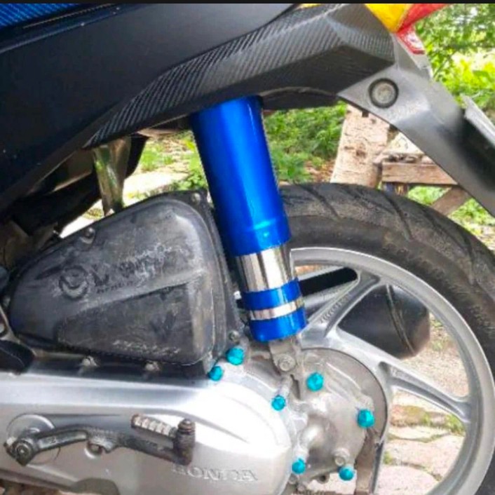 cover tabung shock belakang/tabung shock sok belakang semua motor  HONDA beat/vario