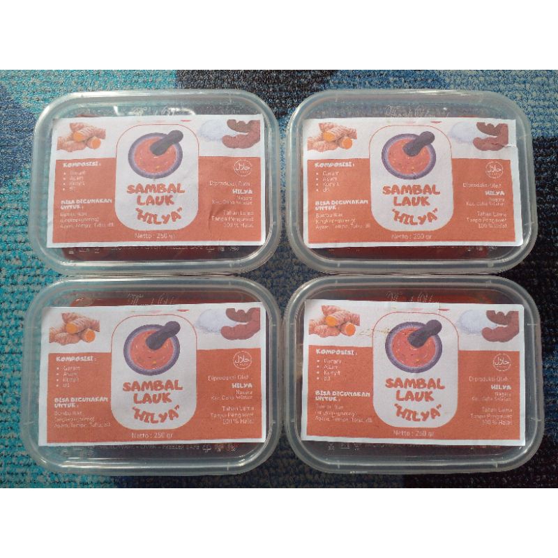 

Sambal Lauk "Hilya" untuk goreng dan ungkep
