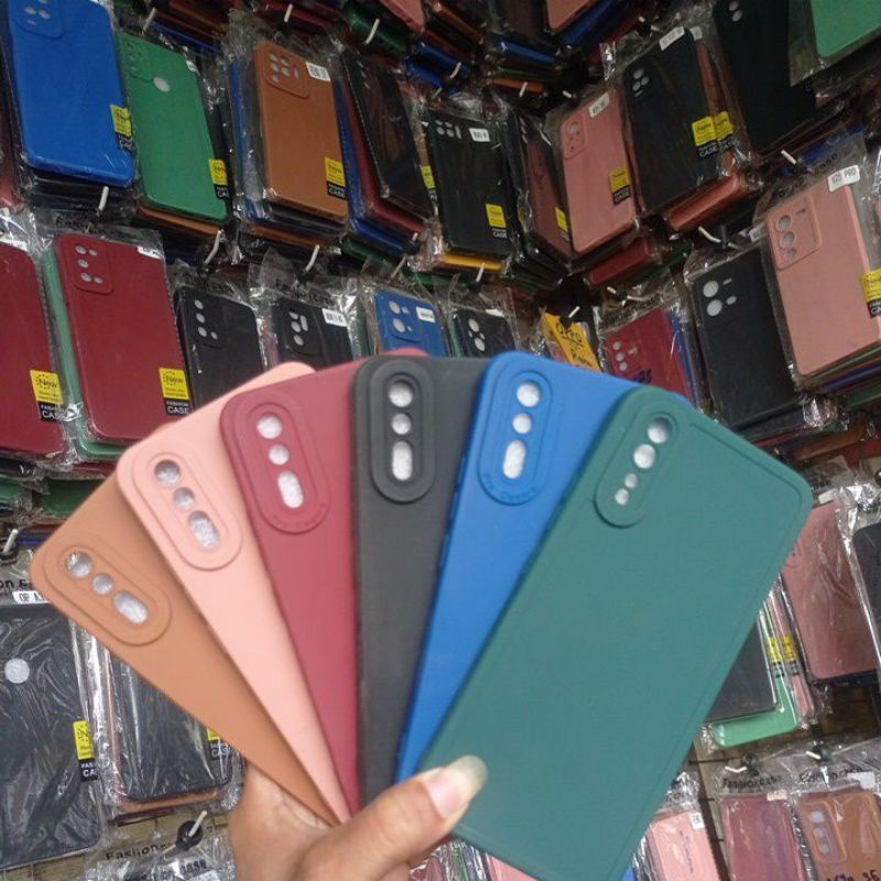 SOFTCASE TERBARU VIVO S1 / 1907 CASING MACARON PRO CAMERA FULL KARET