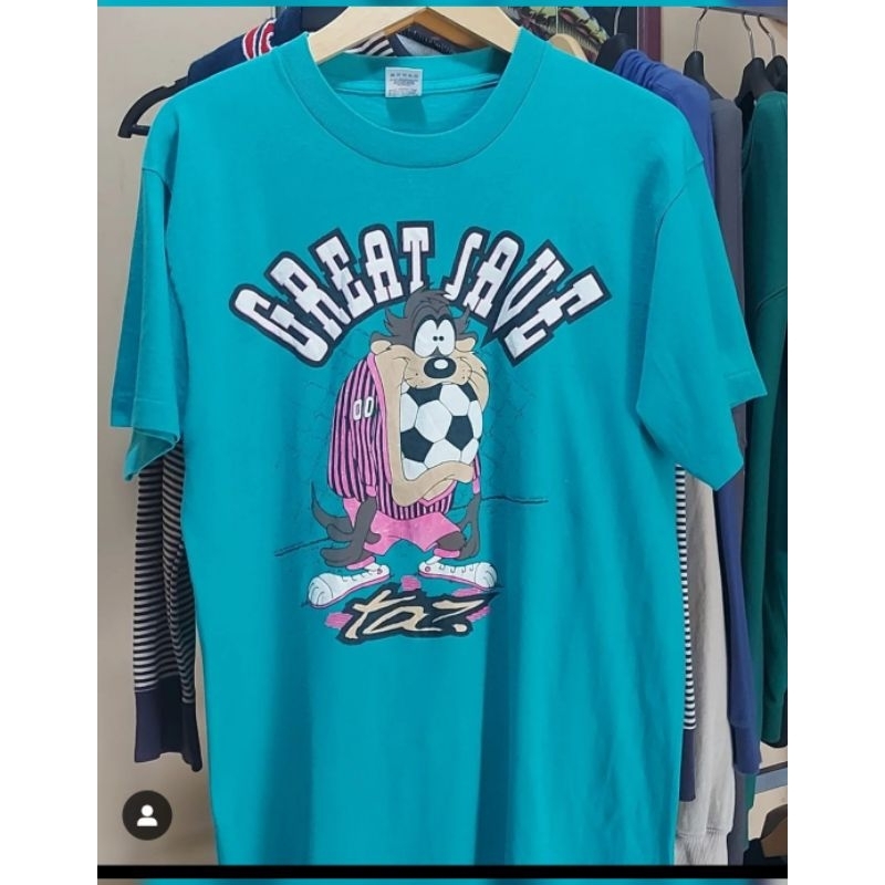 kaos / tshirt vintage tazmania c 1993