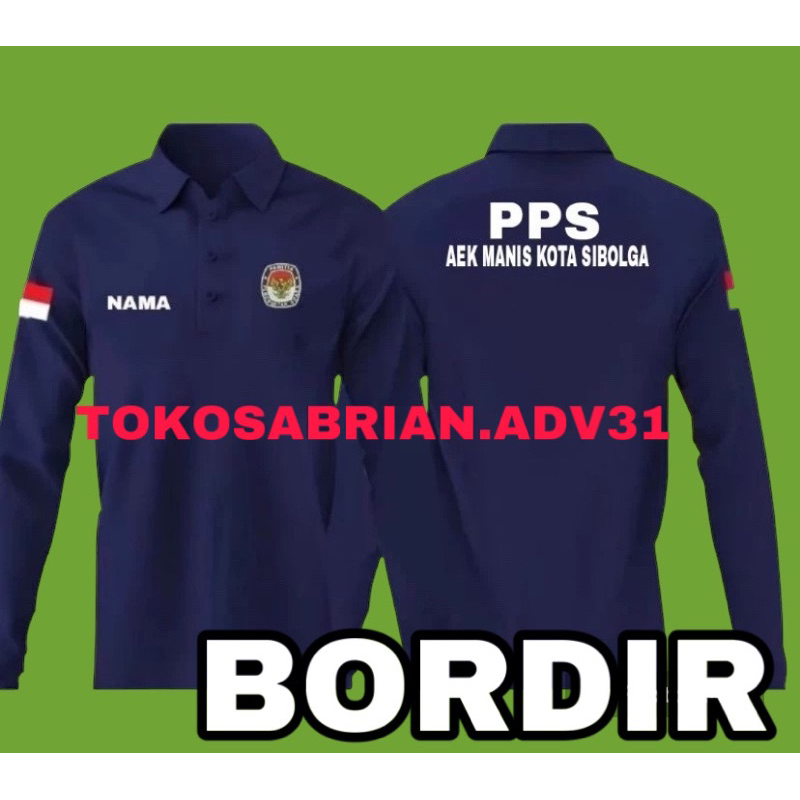 BAJU KAOS PPS KAOS PPS KAOS PANITIA PEMUNGUATAN SUARA