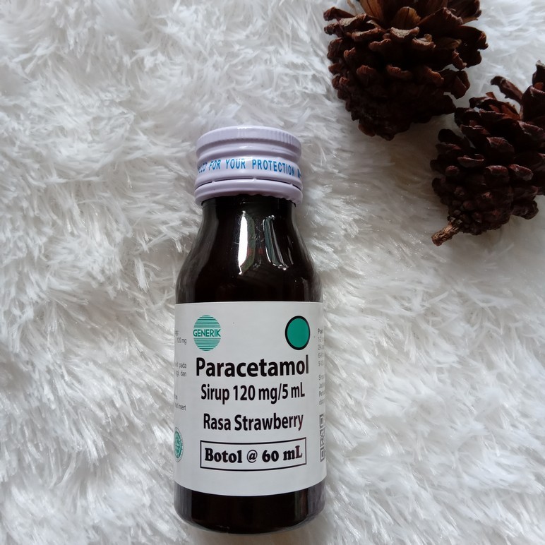 PARACETAMOL | PARACETAMOL SIRUP 60ML | RASA STRAWBERRY | PENURUN PANAS ANAK | PENURUN PANAS DEMAM AN
