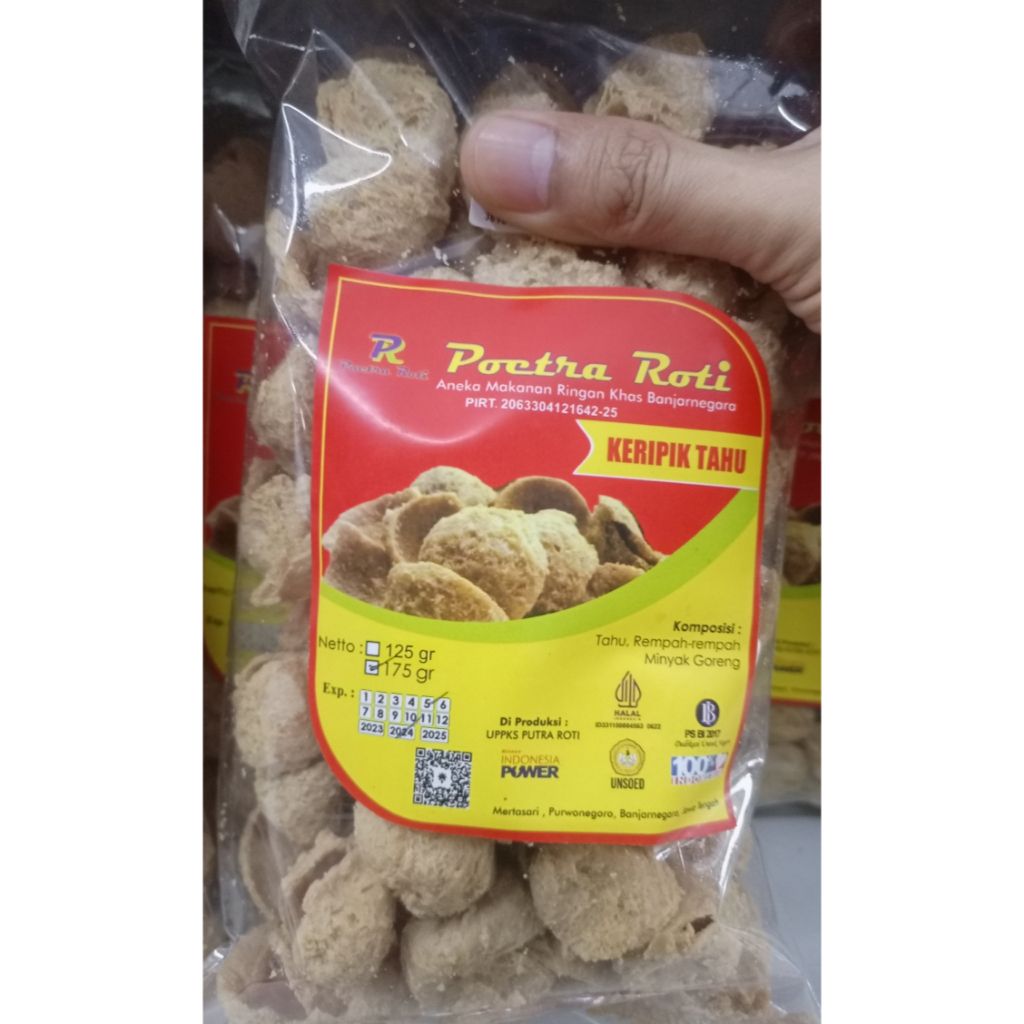 

Keripik Tahu. Free packing kardus. aman