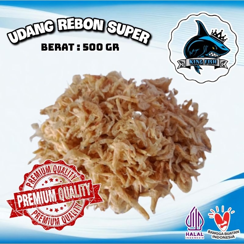

500GR UDANG REBON/EBI KERING/GERAGO SUPER MURAH BERKUALITAS