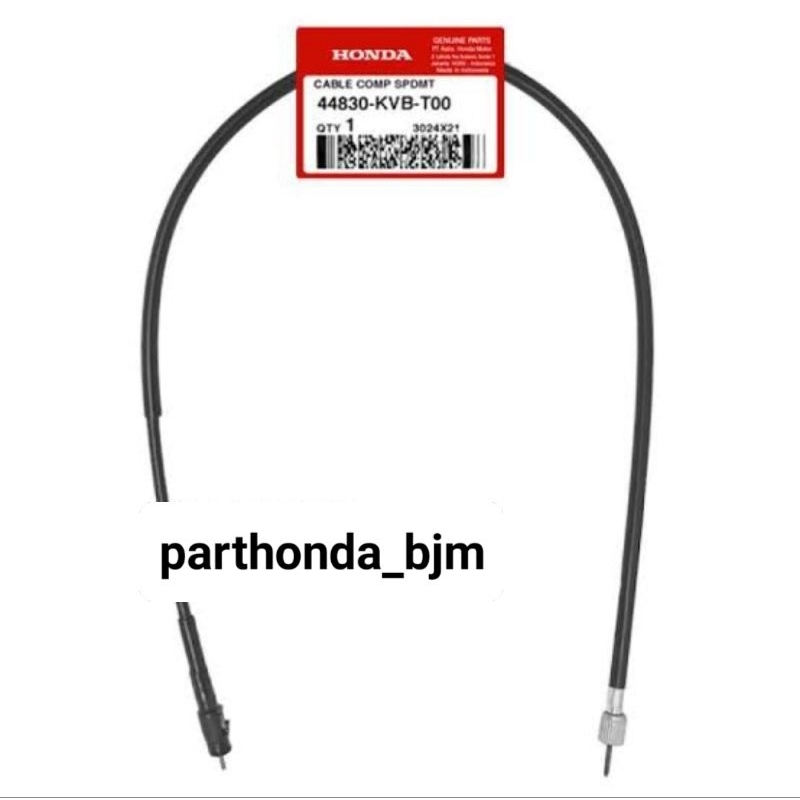 44830-KVB-T00 KABEL SPIDOMETER VARIO 110 KABEL SPIDOMETER SCOOPY FI KABEL SPIDOMETER BEAT FI 44830KV