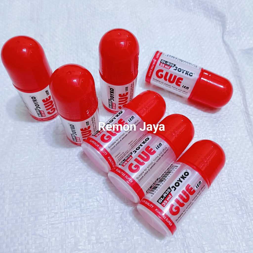 

[ LUSIN ] 12 PCS Liquid Glue / Lem Cair Joyko GL-R35 / 35ml