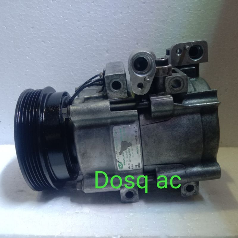 compressor kompresor ac mobil hyundai trajet 5pk