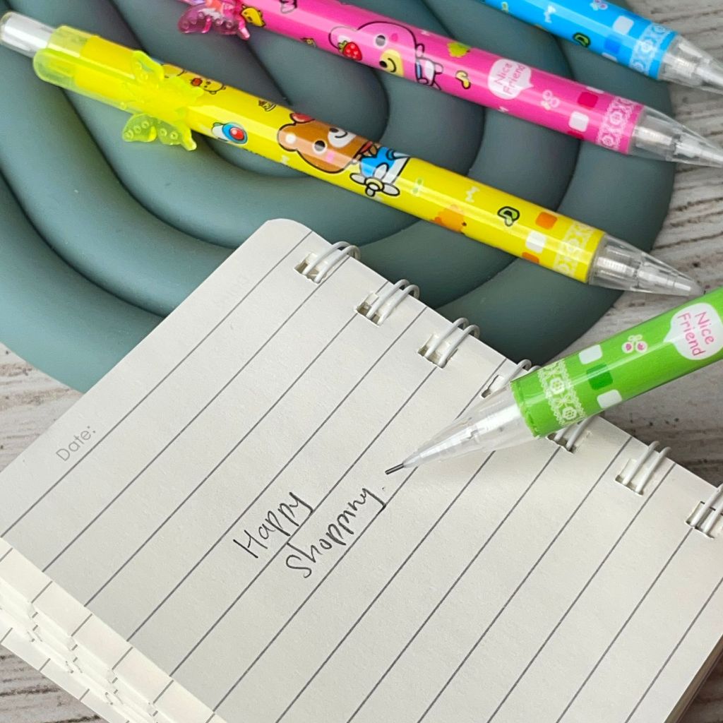 

PENSIL CETEK MEKANIK LOGO UNICORN & KUPU KUPU PCM-1030 pensil cetek isi ulang alat tulis lucu unik kekinian
