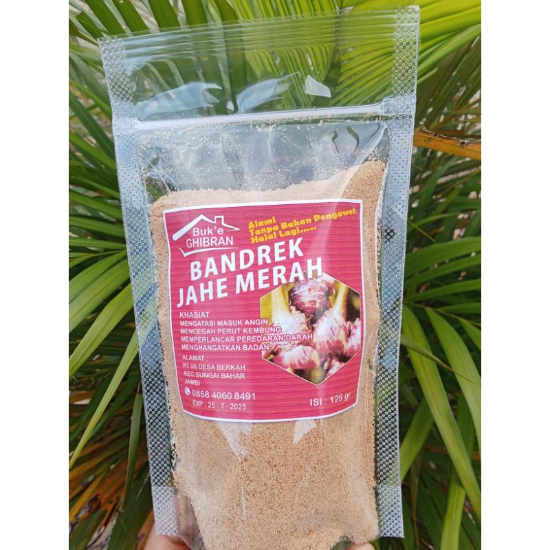 

bandrek jahe merah 120gram