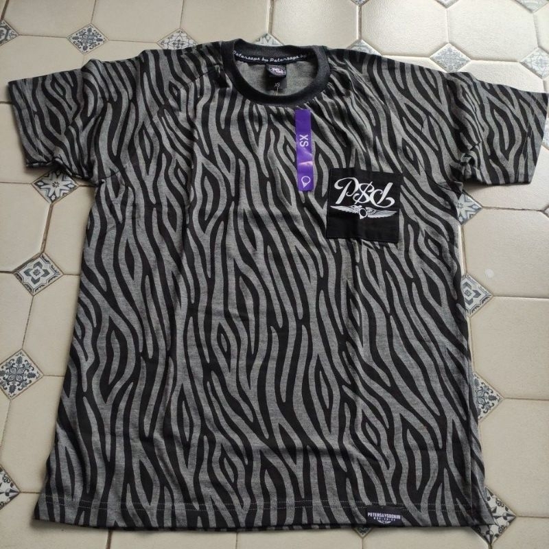 Kaos original Peter says denim ZEBRA HEAD