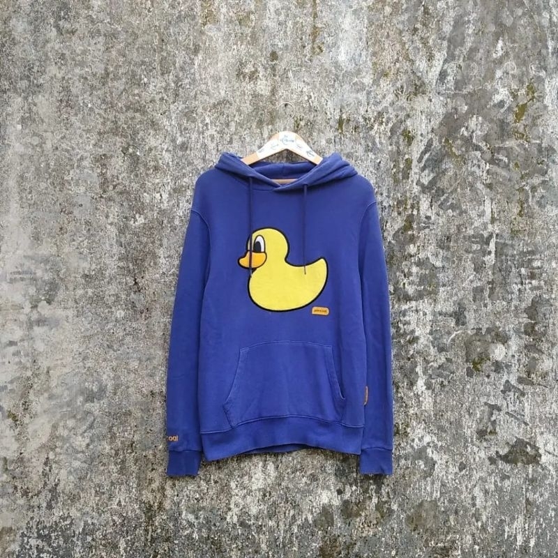 Hoodie pancoat pop bebek biru