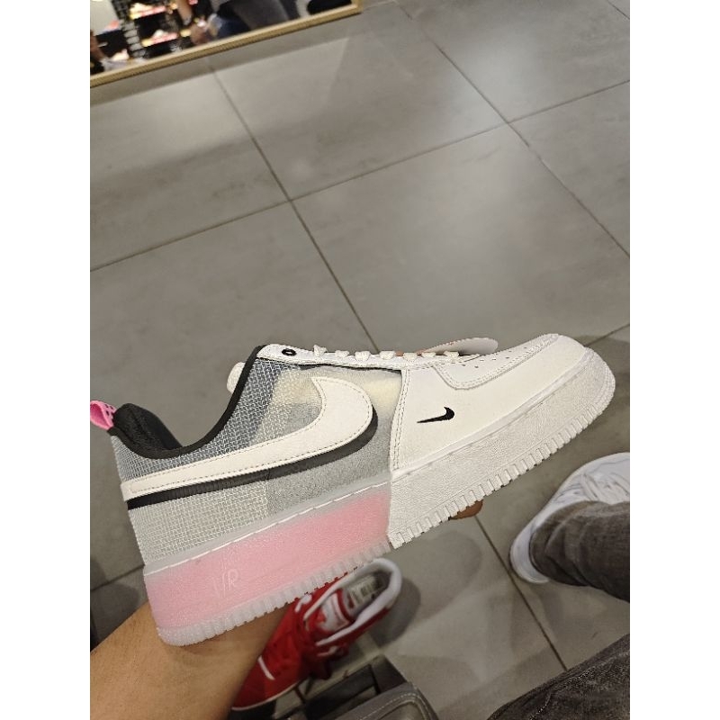 Nike Air Force 1 React (Black/Pink/White)