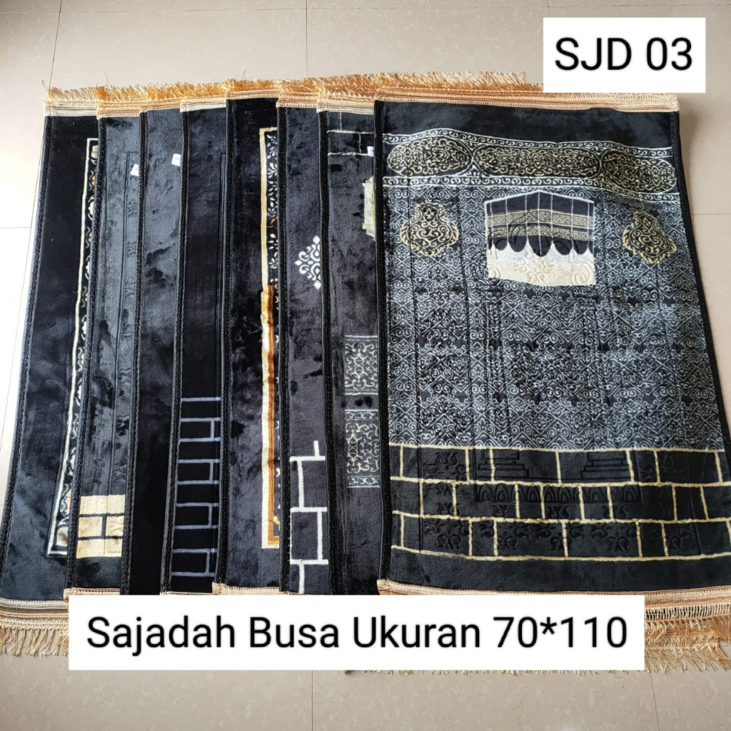Sajadah Tebal Lembut Sajadah Turki Sejadah Ukuran 80cm x 120cm