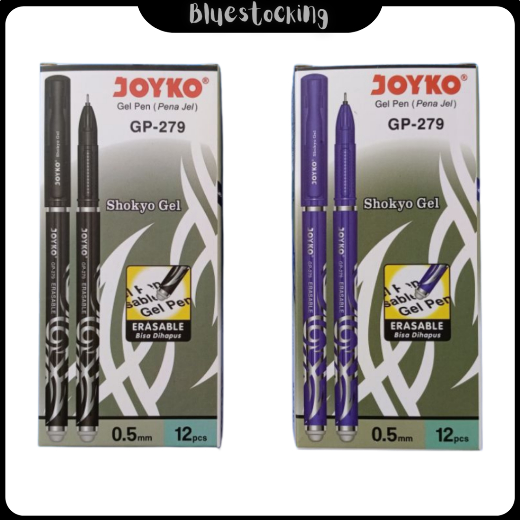 

JOYKO - Pulpen Bisa di Hapus Gel Pen GP-279 Shokyo Gel Erasable - Pcs