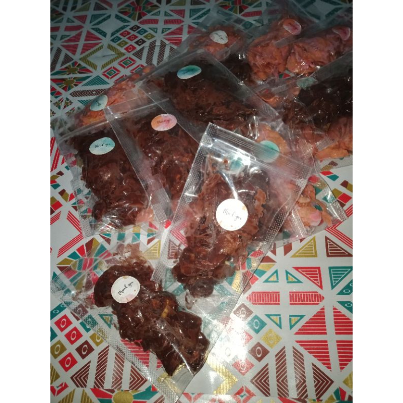 

Kripik pisang rasa coklat