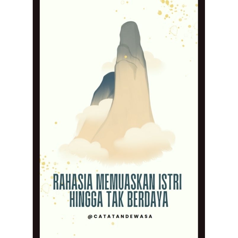Buku rahasia memuaskan istri sampai tak berdaya