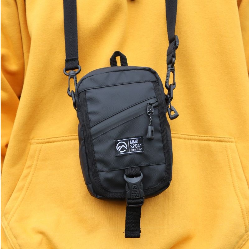Tas Selempang mini Mmosport Tas Selempang Pria Jacksparka Tas Gantung Leher Waterproof