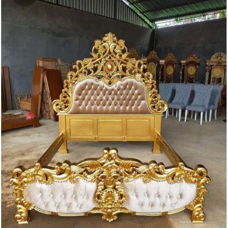 dipan barong jati ukir jepara