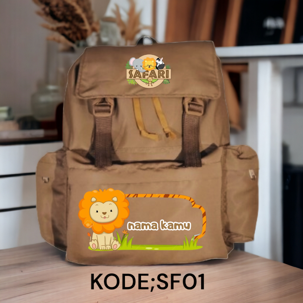TAS MODEL PETUALANGAN SHERINA / TAS BACKPACK SEKOLAH SD/SMP/SMA