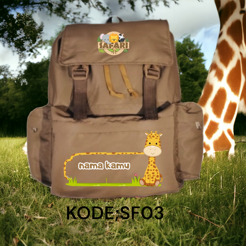 TAS MODEL PETUALANGAN SHERINA / TAS BACKPACK SEKOLAH SD/SMP/SMA