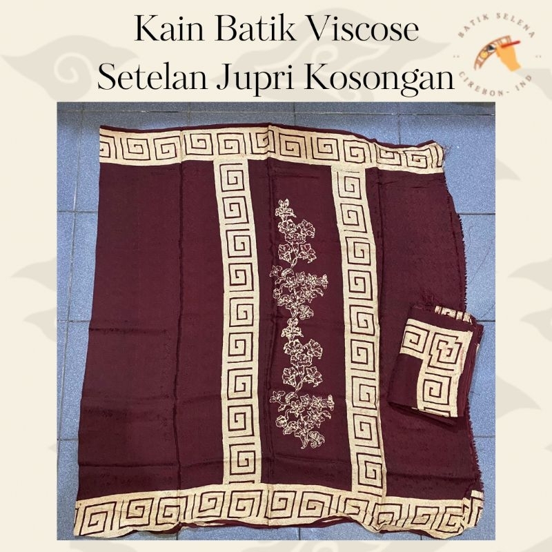 KAIN BATIK VISCOSE SETELAN JUPRI KOSONGAN | SETELAN KAFTAN