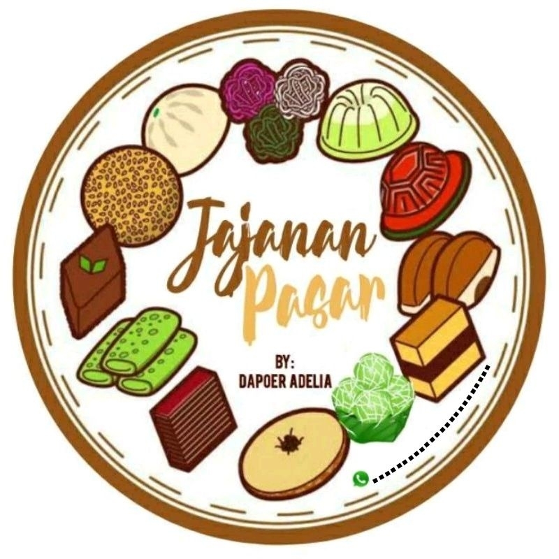 

Stiker jajanan/cemilan/makanan ringan per pcs