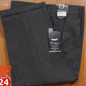 Terbaru TrxBbB5 CELANA BAHAN  KERJA  FORMAL  KANTOR  PANJANG  HITAM  DASAR PRIA SLIMFIT COD